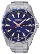 Seiko Solar Herrklocka SNE391P1 Blå/Stål Ø44 mm