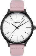 Nixon Damklocka A12503318-00 Vit/Läder Ø38 mm