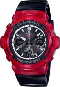 Casio 99999 Herrklocka AWG-M100SRB-4AER Svart/Resinplast Ø46.4 mm