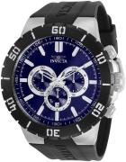 Invicta Pro Diver Herrklocka 30727 Blå/Gummi Ø54 mm