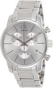 Calvin Klein City Herrklocka K2G27146 Silverfärgad/Stål Ø40 mm