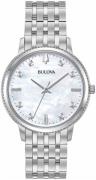 Bulova 99999 Damklocka 96P207 Blå/Stål Ø32 mm