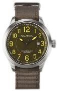 Nautica Dress Herrklocka NAI12525G Grön/Stål Ø46 mm