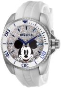 Invicta Disney Damklocka 27378 Silverfärgad/Gummi Ø38 mm