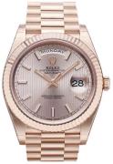 Rolex Day-Date 40 Herrklocka 228235-0005 Roséguldstonad/18 karat