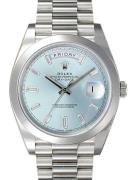 Rolex Day-Date 40 Herrklocka 228206-0002 Blå/Platina Ø40 mm