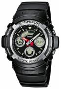 Casio G-Shock Herrklocka AW-590-1A Svart/Resinplast Ø46 mm