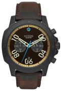 Nixon 99999 Herrklocka A9402209-00 Brun/Läder Ø44 mm