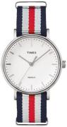 Timex Weekender TWG019000UK Vit/Textil Ø37 mm