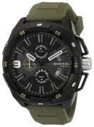 Diesel Chronograph Herrklocka DZ4396 Svart/Gummi Ø50 mm