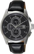 Esprit 99999 Herrklocka ES104091001 Svart/Läder Ø45 mm