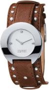 Esprit Pretty Sight Damklocka ES900572002 Vit/Läder Ø30 mm