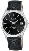 Pulsar 99999 Herrklocka PXHA73X1 Svart/Läder Ø35 mm