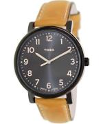 Timex Herrklocka T2N677 Svart/Läder Ø42 mm