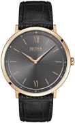 Hugo Boss 99999 Herrklocka 1513649 Grå/Läder Ø40 mm