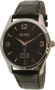 Hugo Boss Commander Herrklocka 1513425 Svart/Läder Ø41 mm