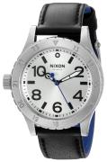 Nixon 99999 Damklocka A4672184-00 Silverfärgad/Läder Ø38 mm