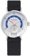 Nomos Glashütte Autobahn Herrklocka N-1303 Vit/Textil Ø41 mm