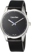 Calvin Klein 99999 Herrklocka K8S211C1 Svart/Läder Ø40 mm