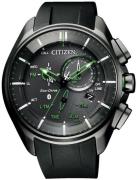 Citizen Titanium Herrklocka BZ1045-05E Svart/Gummi Ø48 mm