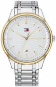 Tommy Hilfiger Damon Herrklocka 1791491 Silverfärgad/Stål Ø44 mm