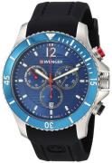 Wenger Seaforce Herrklocka 01.0643.110 Blå/Gummi Ø43 mm