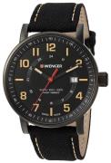 Wenger 99999 Herrklocka 01.0341.110 Svart/Läder Ø43 mm