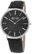 So & Co New York SoHo 5103.1 Svart/Läder Ø41 mm