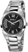 Breil Gap Damklocka TW1402 Svart/Stål Ø36 mm