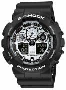 Casio G-Shock Herrklocka GA-100BW-1AER Flerfärgad/Resinplast Ø51.2