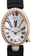 Breguet Damklocka 8928BR-51-844 DD0D Reine De Naples Vit/Satin