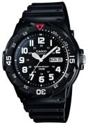 Casio Herrklocka MRW-200H-1BVES Collection Svart/Resinplast Ø43 mm