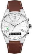 Guess C0002MB1 Silverfärgad/Läder Ø43 mm