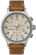 Timex Herrklocka TW4B09200 Expedition Beige/Läder Ø42 mm