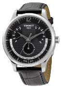 Tissot Herrklocka T063.637.16.057.00 Tradition Svart/Läder Ø42 mm