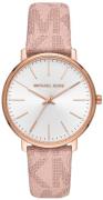 Michael Kors Damklocka MK2859 Pyper Vit/PVC (Polyvinylklorid) Ø38 mm