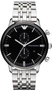 Emporio Armani Herrklocka AR0389 Classic Svart/Stål Ø43 mm