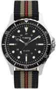 Timex Herrklocka TW2U11100 Svart/Textil Ø41 mm