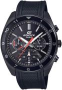 Casio Herrklocka EFV-590PB-1AVUEF Edifice Svart/Gummi Ø44 mm