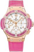 Hublot Herrklocka 341.PP.2010.LR.1933 Tutti Frutti Gold Vit/Läder