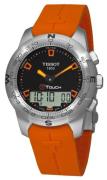 Tissot Herrklocka T047.420.17.051.01 Svart/Gummi Ø43 mm