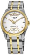 Tissot Herrklocka T035.407.22.011.01 T-Trend Vit/Gulguldtonat stål