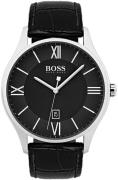 Hugo Boss Herrklocka 1513485 Svart/Läder Ø44 mm