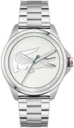 Lacoste Herrklocka 2011132 Le Croc Silverfärgad/Stål Ø43 mm