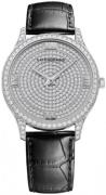 Chopard 171966-1003 L.U.C Diamantinfattad/Läder Ø39.5 mm