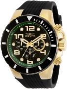 Invicta Herrklocka 30777 Svart/Gummi Ø50 mm