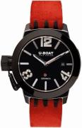 U-Boat Damklocka 7123 Classico Svart/Gummi Ø42 mm