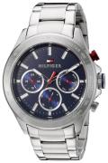 Tommy Hilfiger Herrklocka 1791228 Hudson Blå/Stål Ø44 mm