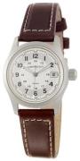 Hamilton Damklocka H68311553 Khaki Silverfärgad/Läder Ø33 mm