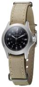 Hamilton Damklocka H64211333 Khaki Svart/Stål Ø27 mm